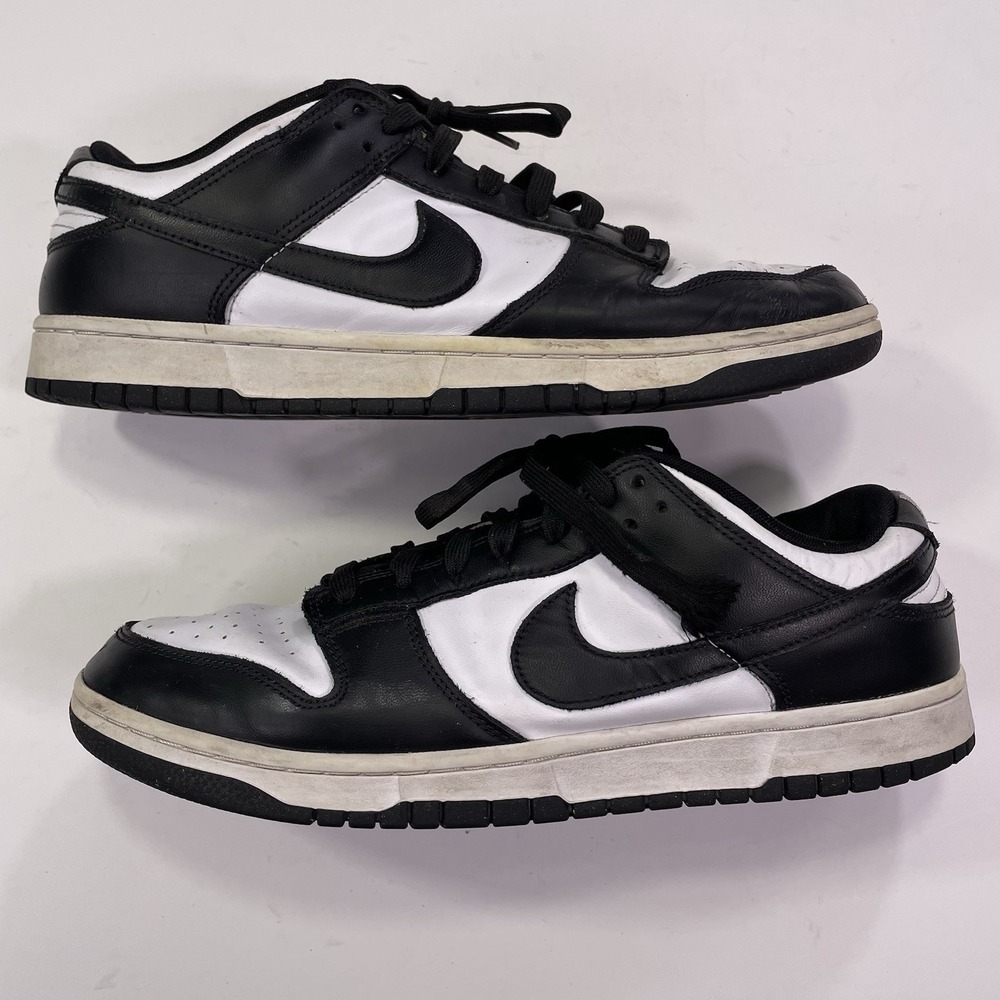 Nike Dunk Low Panda Premium White Black Size 13 Men's 14.5 Women